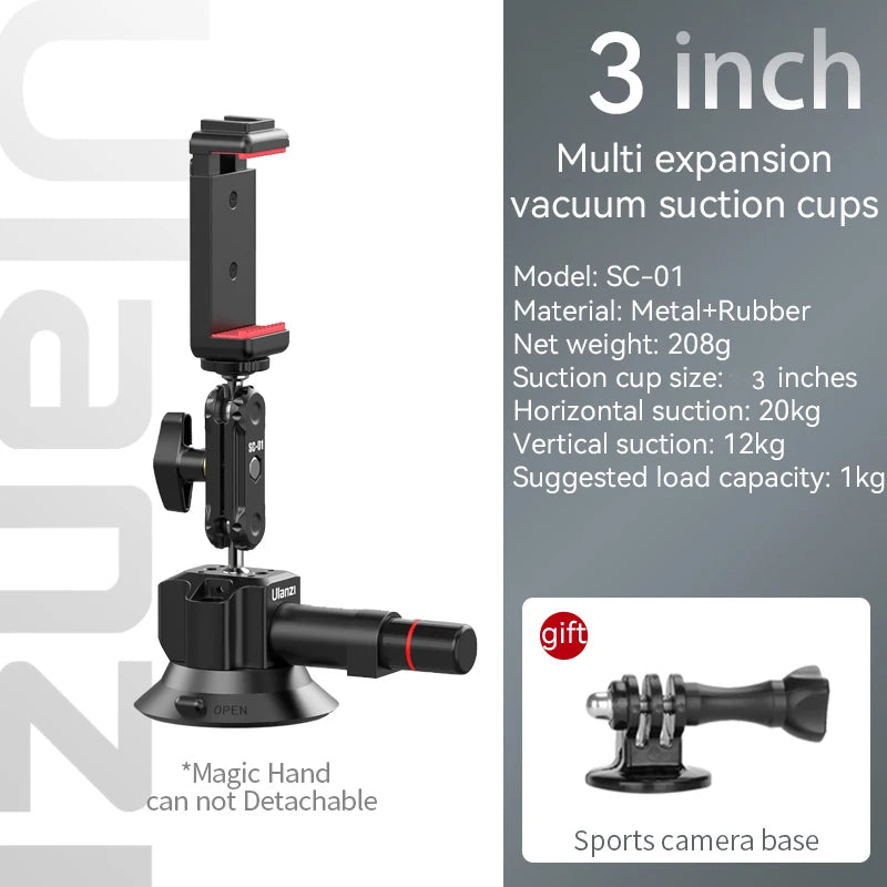 Ulanzi Car Suction Cup Mount Kit
